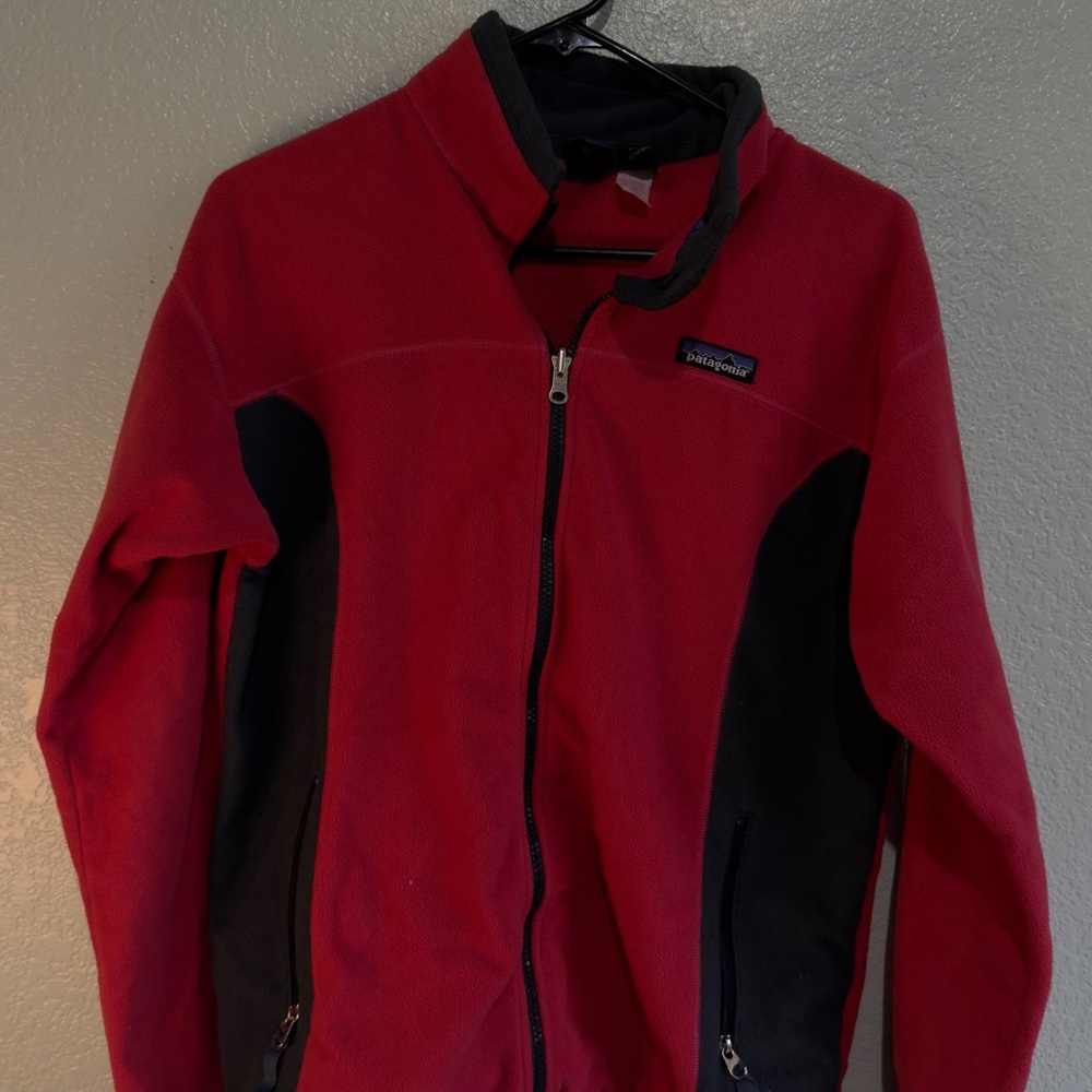 Patagonia Red and Black Performance Jacket